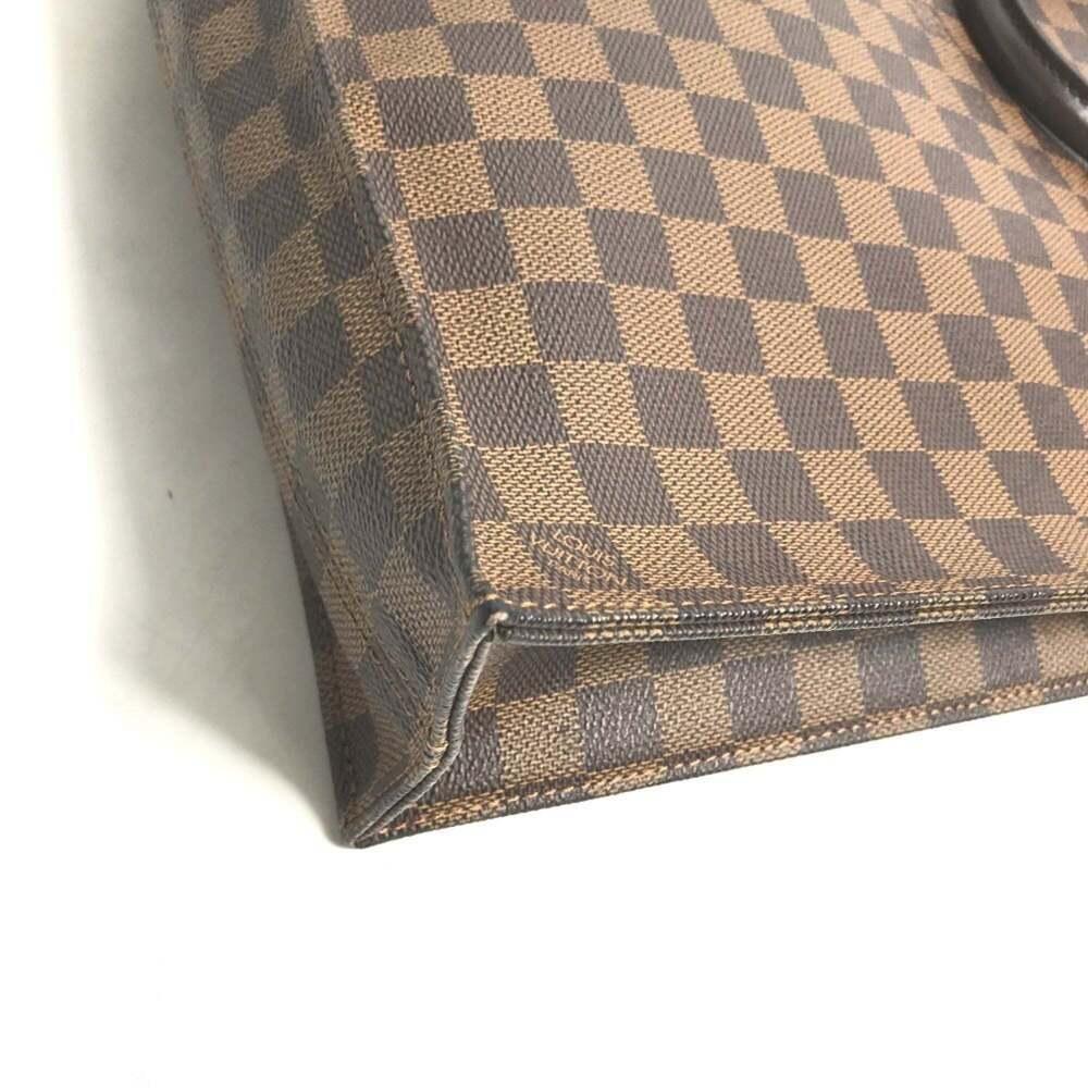 LOUIS VUITTON Brown Damier Canvas Tote Bag - Picture 2 of 12